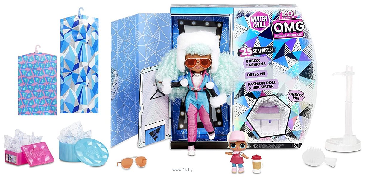 Фотографии L.O.L. Surprise! O.M.G. Winter Chill Icy Gurl & Brrr B.B. Doll 570240