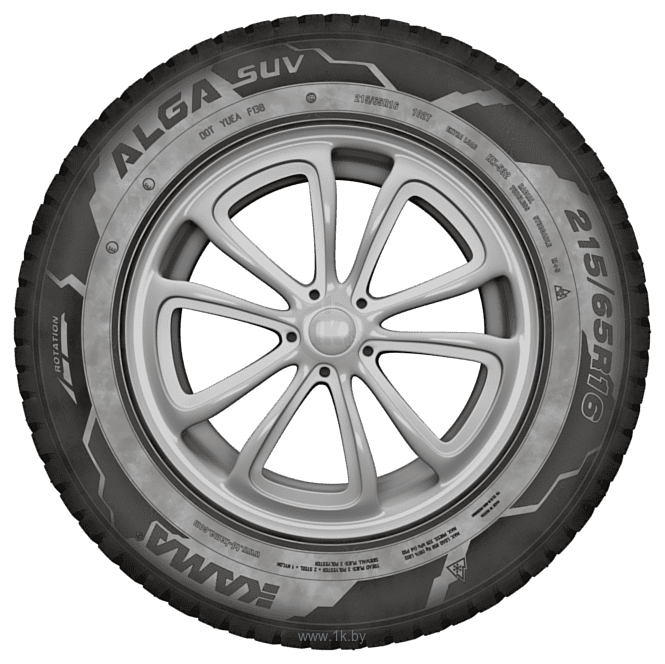 Фотографии Нижнекамскшина Кама ALGA SUV (HK-532) 235/70 R16 109T (под шип)