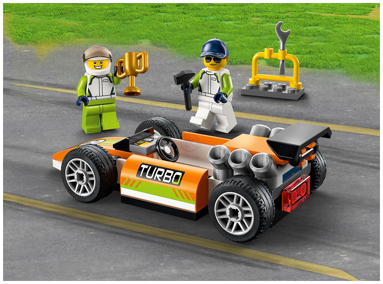 Фотографии LEGO City 60322 Гоночный автомобиль