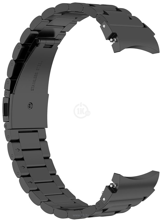Фотографии Rumi Heavy металлический для Samsung Galaxy Watch4/5 (20 мм, черный)