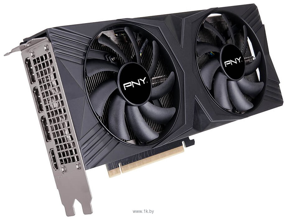 Фотографии PNY GeForce RTX 4070 12GB Verto Dual Fan (VCG407012DFXPB1)