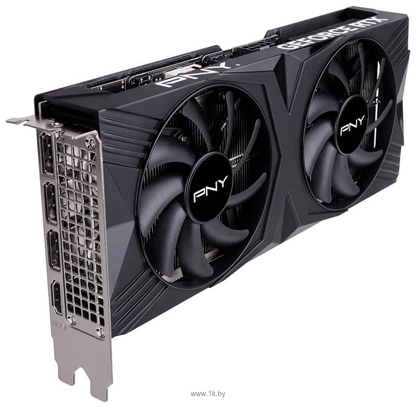 Фотографии PNY GeForce RTX 4070 12GB Verto Dual Fan (VCG407012DFXPB1)