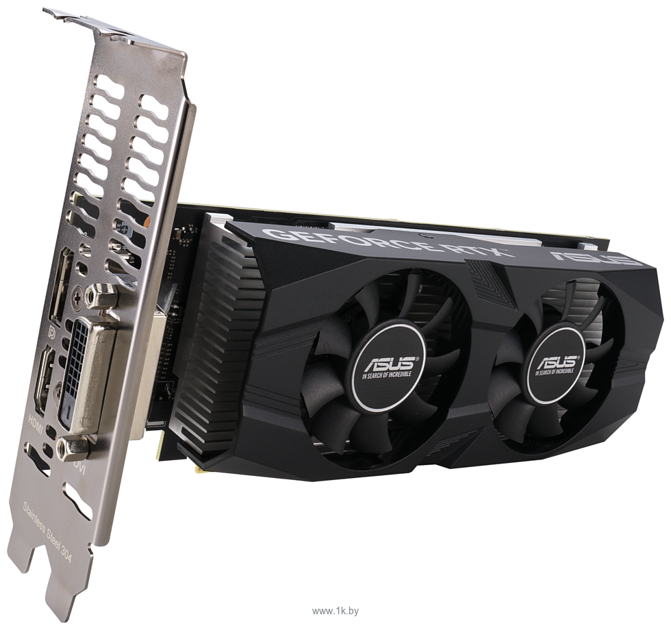 Фотографии ASUS Dual GeForce RTX 3050 LP BRK OC Edition 6GB GDDR6 (RTX3050-O6G-LP-BRK)