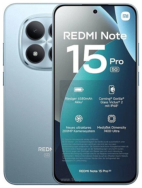 Фотографии Xiaomi Redmi Note 15 Pro 5G 8/512GB (международная версия) Фотографии Xiaomi Redmi Note 15 Pro 5G 8/512GB (международная версия)