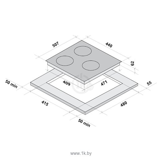 Фотографии Fornelli PI 45 Inizio BL