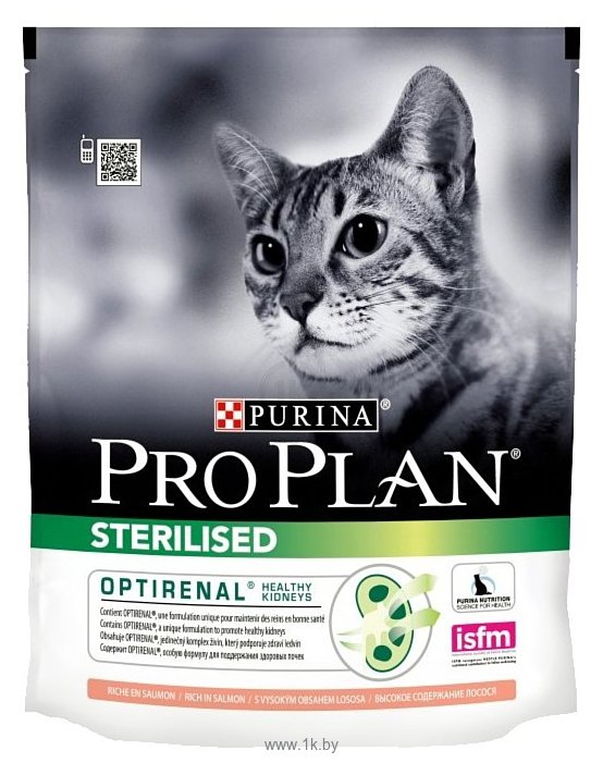 Фотографии Purina Pro Plan Sterilised feline rich in Salmon dry (0.4 кг)