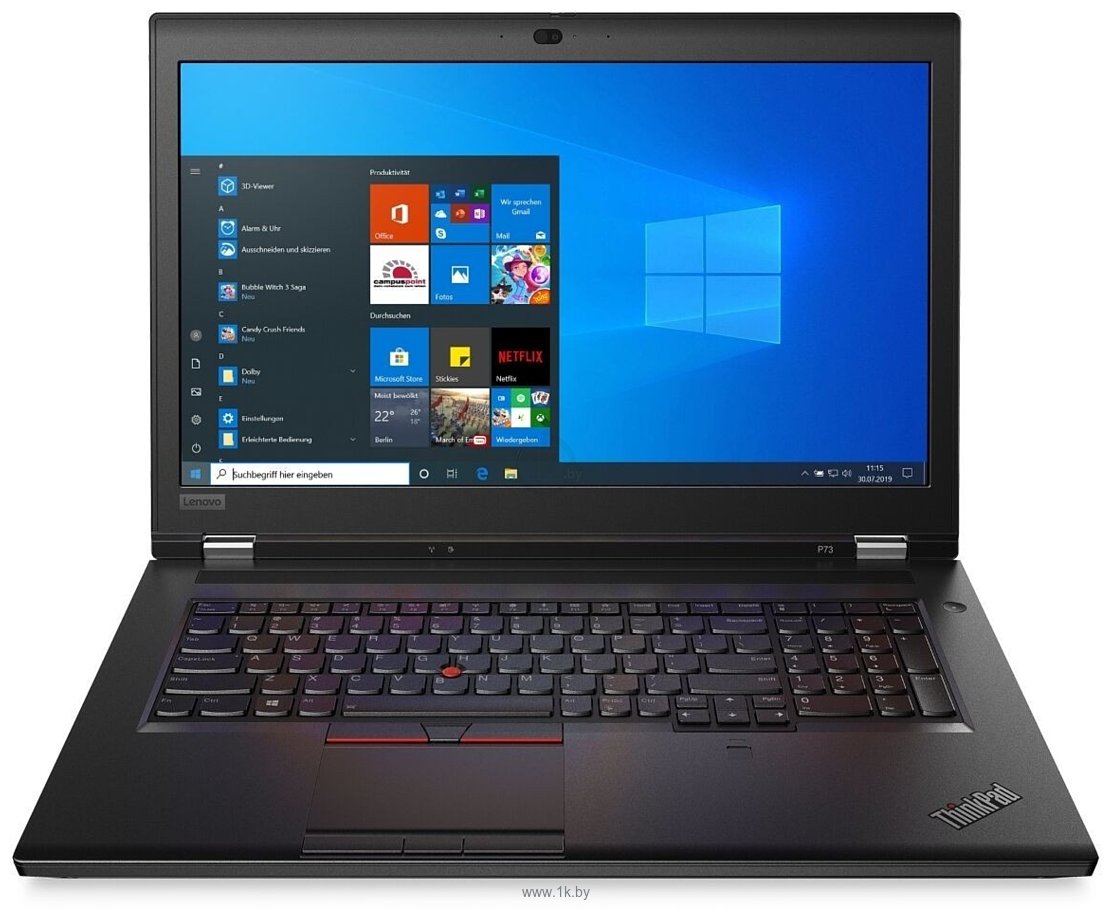 Фотографии Lenovo ThinkPad P73 (20QR002XRT)