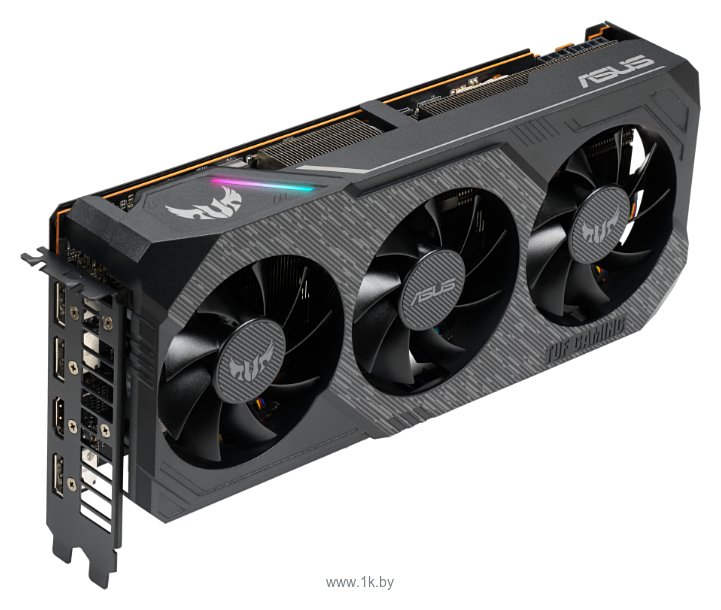 Фотографии ASUS TUF Radeon RX 5700 1565 MHz PCI-E 4.0 8192MB 14000MHz 256 bit HDMI 3xDisplayPort HDCP GAMING X3 OC