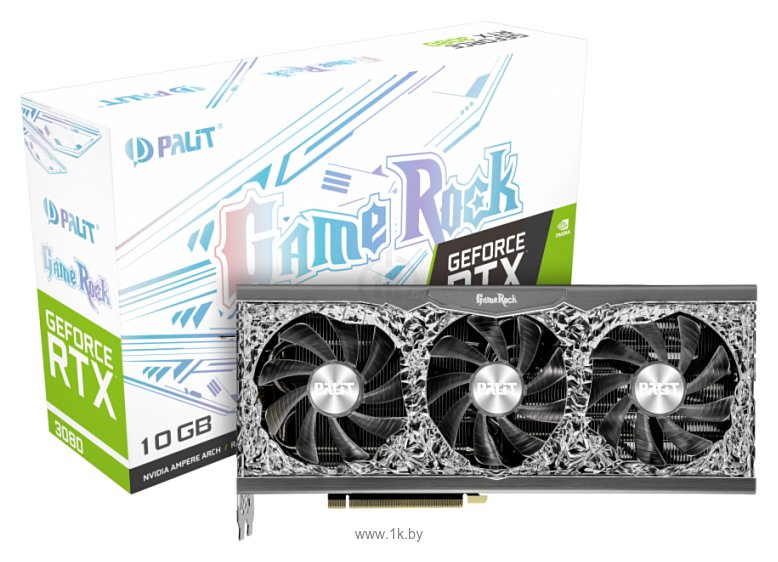 Фотографии Palit GeForce RTX 3080 GameRock V1 (NED3080U19IA-1020G V1)