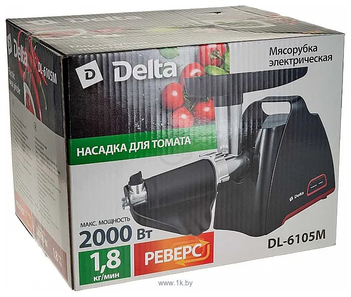 Фотографии Delta DL-6105M (черный/красный)