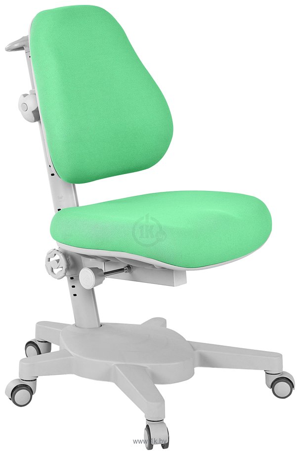 Фотографии Anatomica Study-120 Lux + надстройка + органайзер + ящик с зеленым креслом Armata (белый/серый)