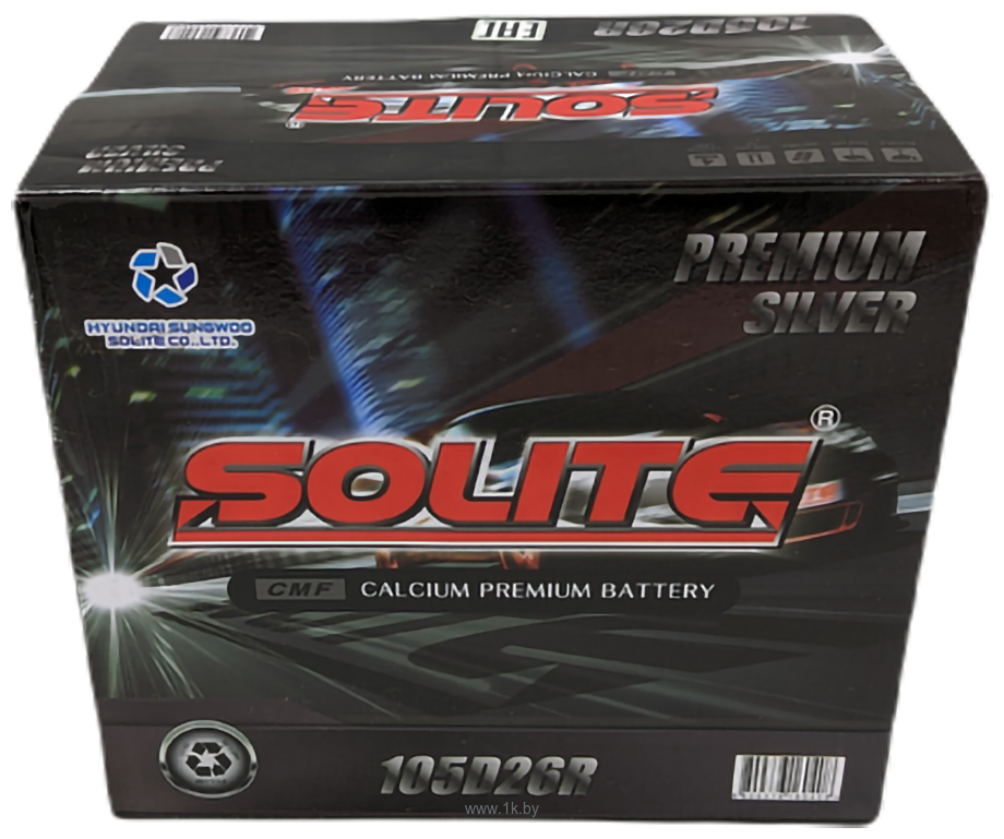 Фотографии Solite Silver Premium 105D26R (95Ah)