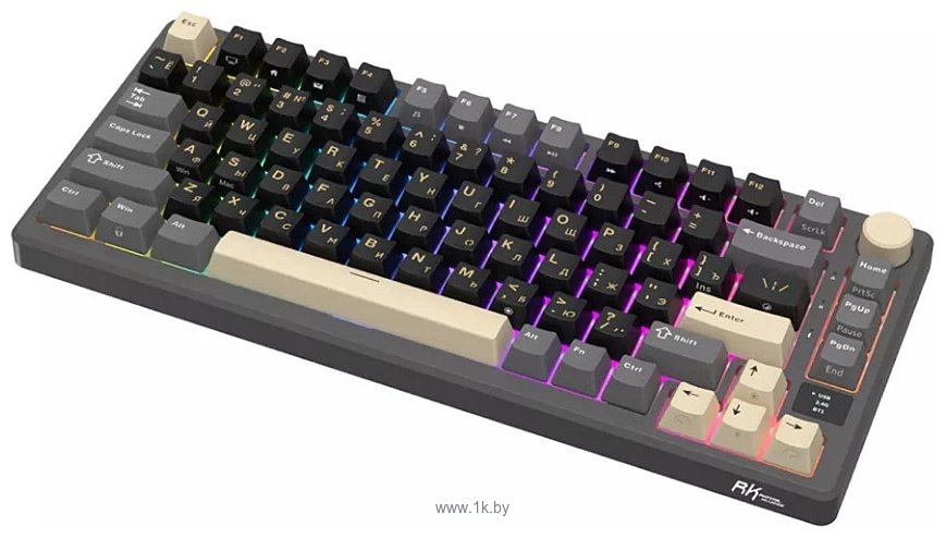 Фотографии Royal Kludge RK-M75 RGB Phantom, RK Silver