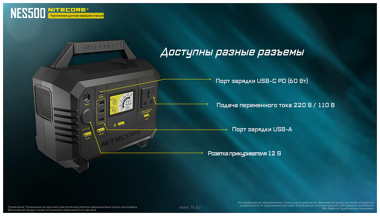 Фотографии Nitecore NES500