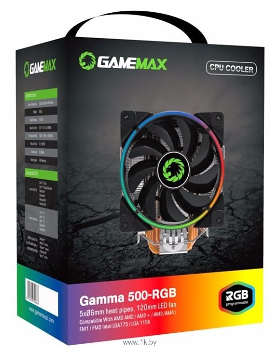 Фотографии GameMax GAMMA 500 RGB
