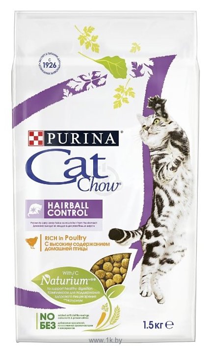 Фотографии CAT CHOW Hairball Control (1.5 кг)