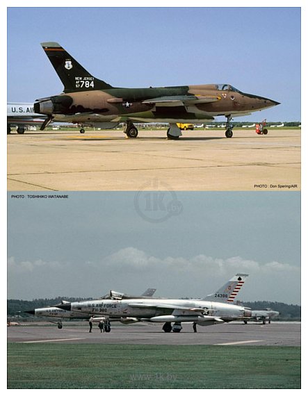 Фотографии Hasegawa Истребитель-бомбардировщик F-105B/D Thunderchief Combo (2 kits)