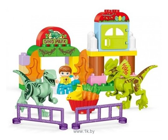 Фотографии Kids home toys Blocks Dinosaur Park 188-294 Dino Park