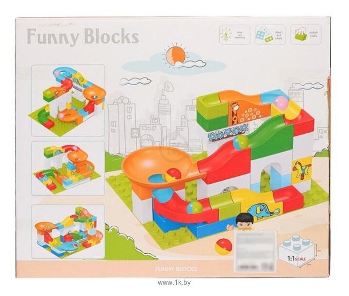 Фотографии Kids home toys Funny Blocks 188-434 Track Funland