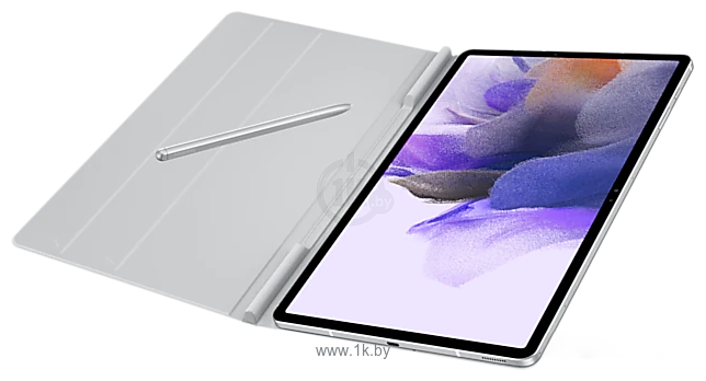 Фотографии Samsung Book Cover для Samsung Galaxy Tab S7+/S7 FE (светло-серый)