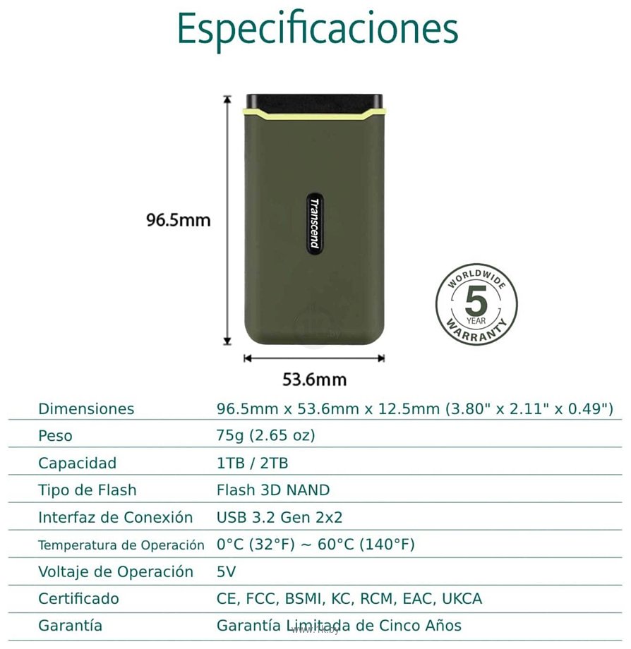 Фотографии Transcend ESD380C 1TB TS1TESD380C