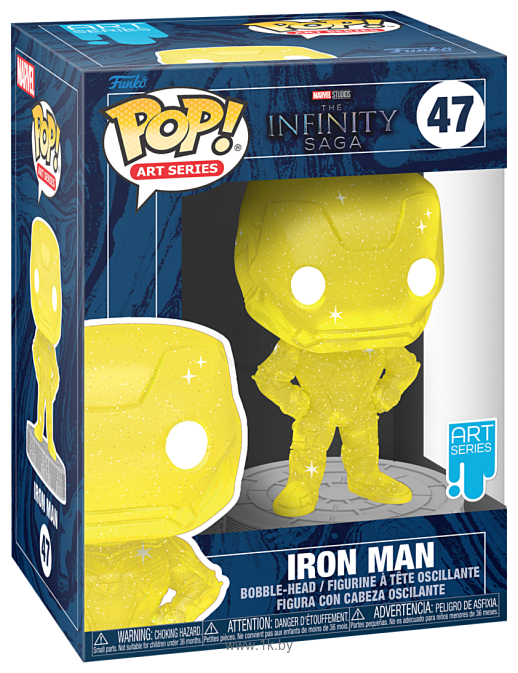 Фотографии Funko POP! Art Series Bobble Marvel Iron Man Yellow 57617