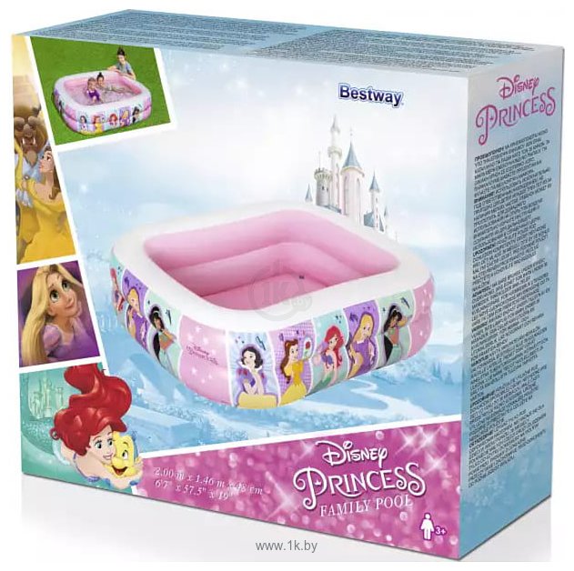 Фотографии Bestway Disney Princess 91056 (201х150х51)