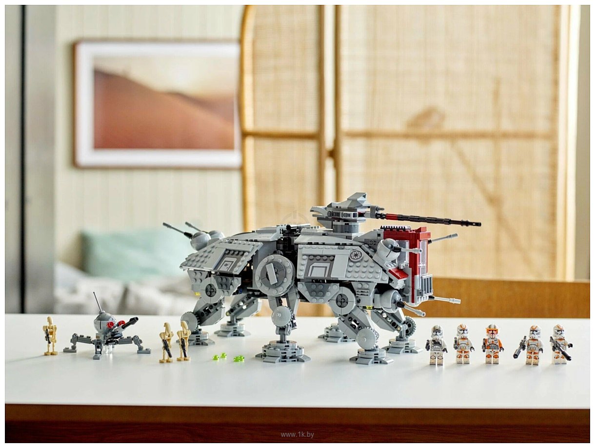 Фотографии LEGO Star Wars 75337 Шагоход AT-TE