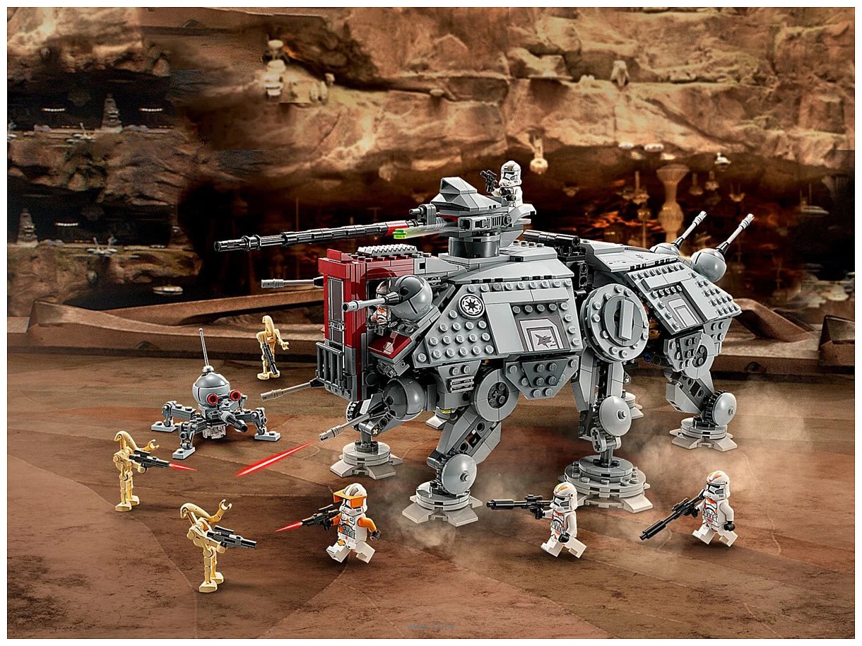 Фотографии LEGO Star Wars 75337 Шагоход AT-TE