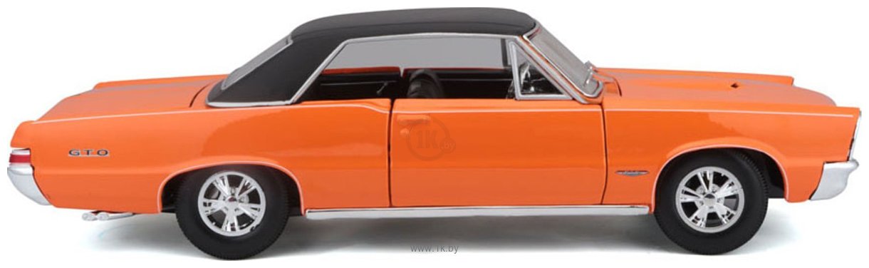 Фотографии Maisto 1965 Pontiac GTO 31885OG (оранжевый)