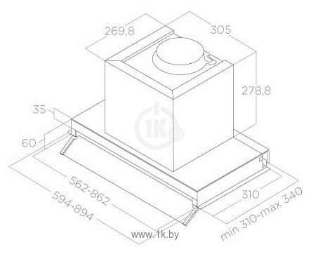 Фотографии Elica Advance IX/A/90 PRF0181497