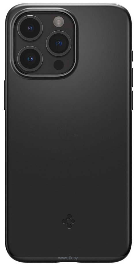 Фотографии Spigen Thin Fit для iPhone 15 Pro Max ACS06544 (черный)