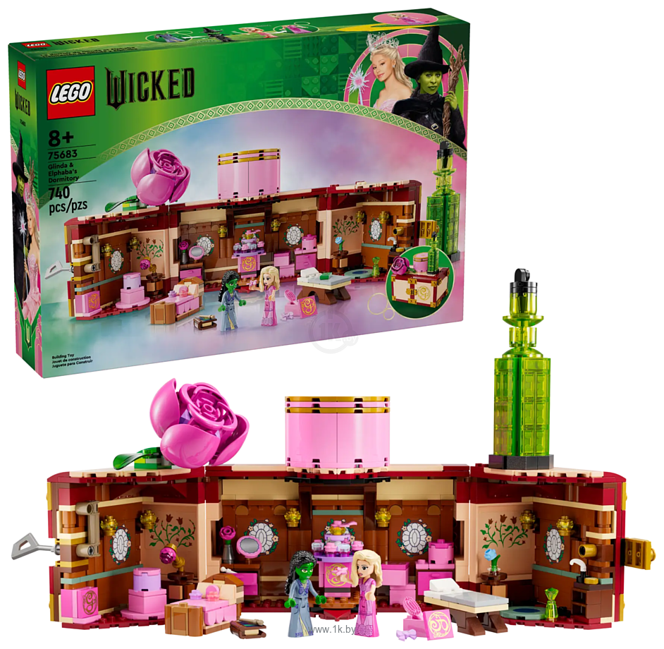 Фотографии LEGO Wicked 75683 Общежитие Глинды и Эльфабы