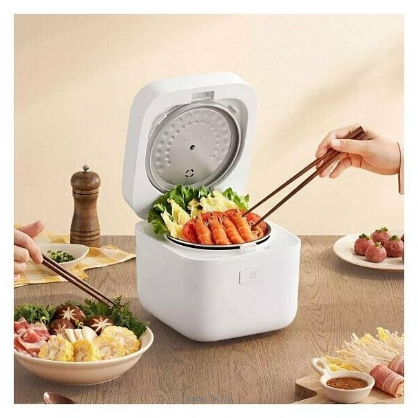 Фотографии Xiaomi Mijia Rice Cooker 2 1.5L MFB05M (с переходником на евровилку)