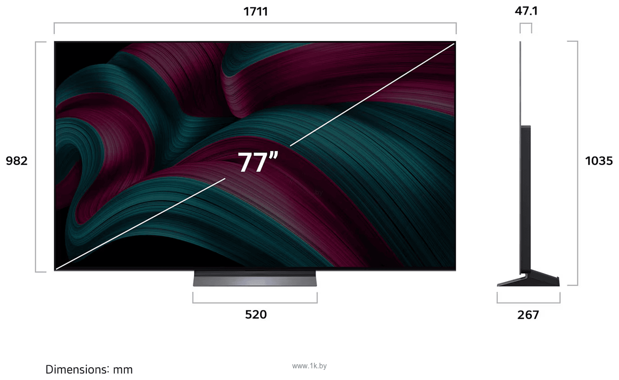 Фотографии LG OLED C5 OLED77C5RLA