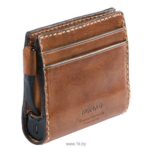 Фотографии Nomad Slim Leather Charging Wallet