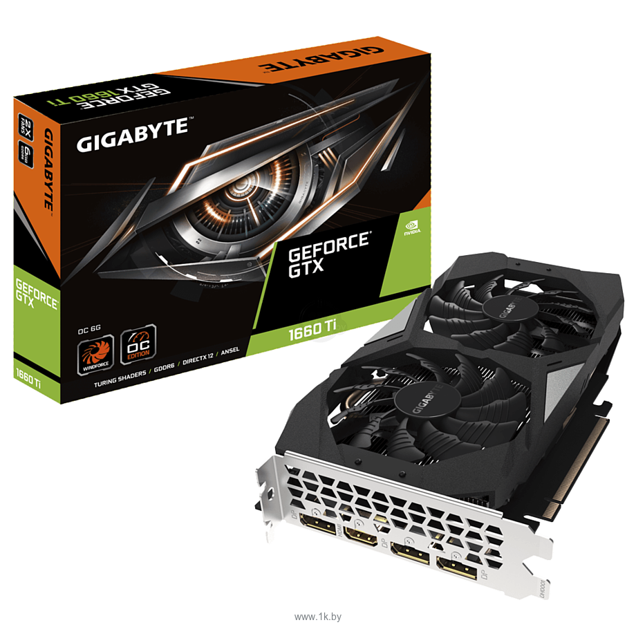 Фотографии GIGABYTE GeForce GTX 1660 Ti OC (GV-N166TOC-6GD)