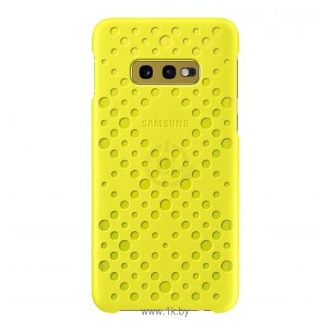 Фотографии Samsung Pattern Cover для Samsung Galaxy S10e (белый/желтый)