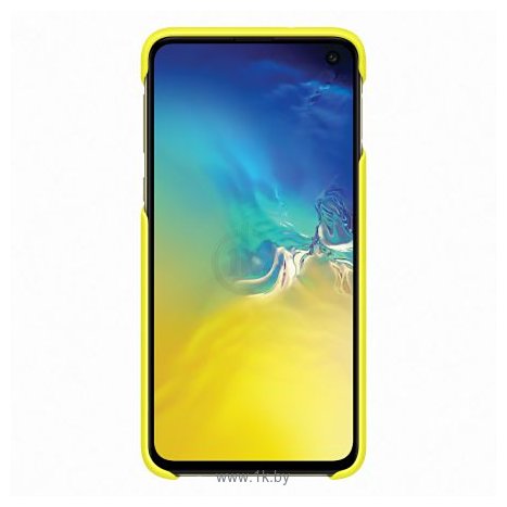 Фотографии Samsung Pattern Cover для Samsung Galaxy S10e (белый/желтый)