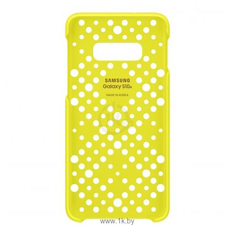 Фотографии Samsung Pattern Cover для Samsung Galaxy S10e (белый/желтый)