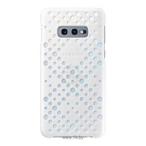 Фотографии Samsung Pattern Cover для Samsung Galaxy S10e (белый/желтый)