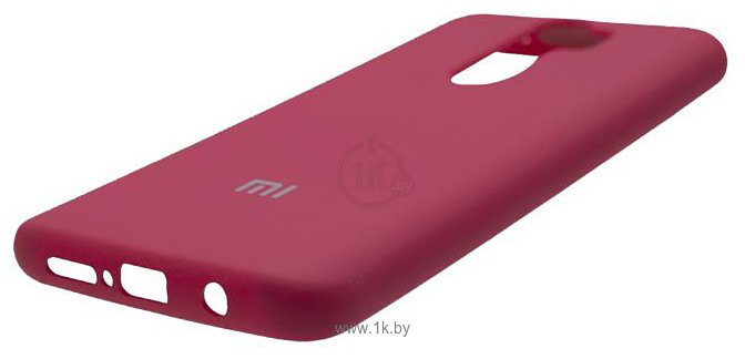 Фотографии EXPERTS Original Tpu для Xiaomi Redmi 9 с LOGO (малиновый)