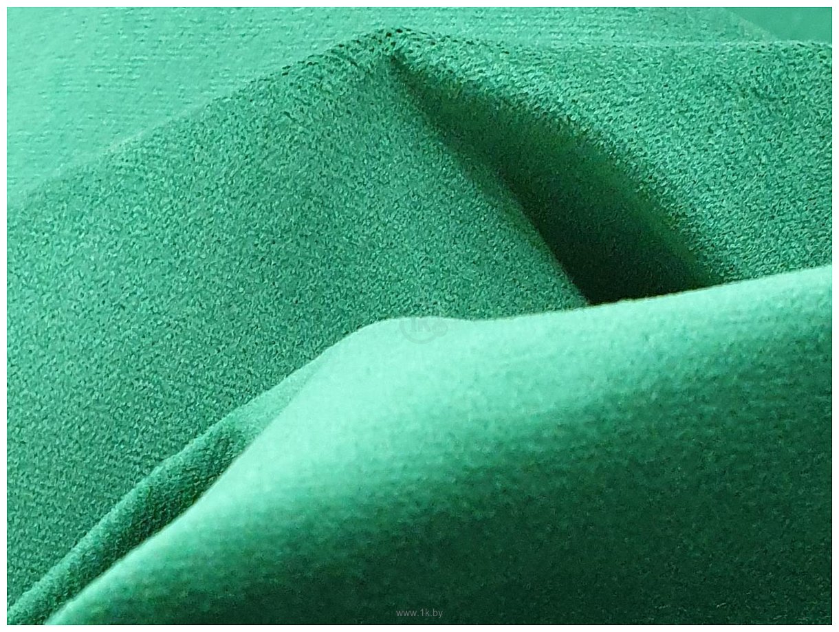 Фотографии Лига диванов Меркурий 100 105492 (велюр/экокожа, зеленый/коричневый)