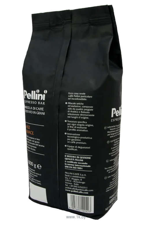 Фотографии Pellini Espresso Bar N. 82 Vivace в зернах 1 кг