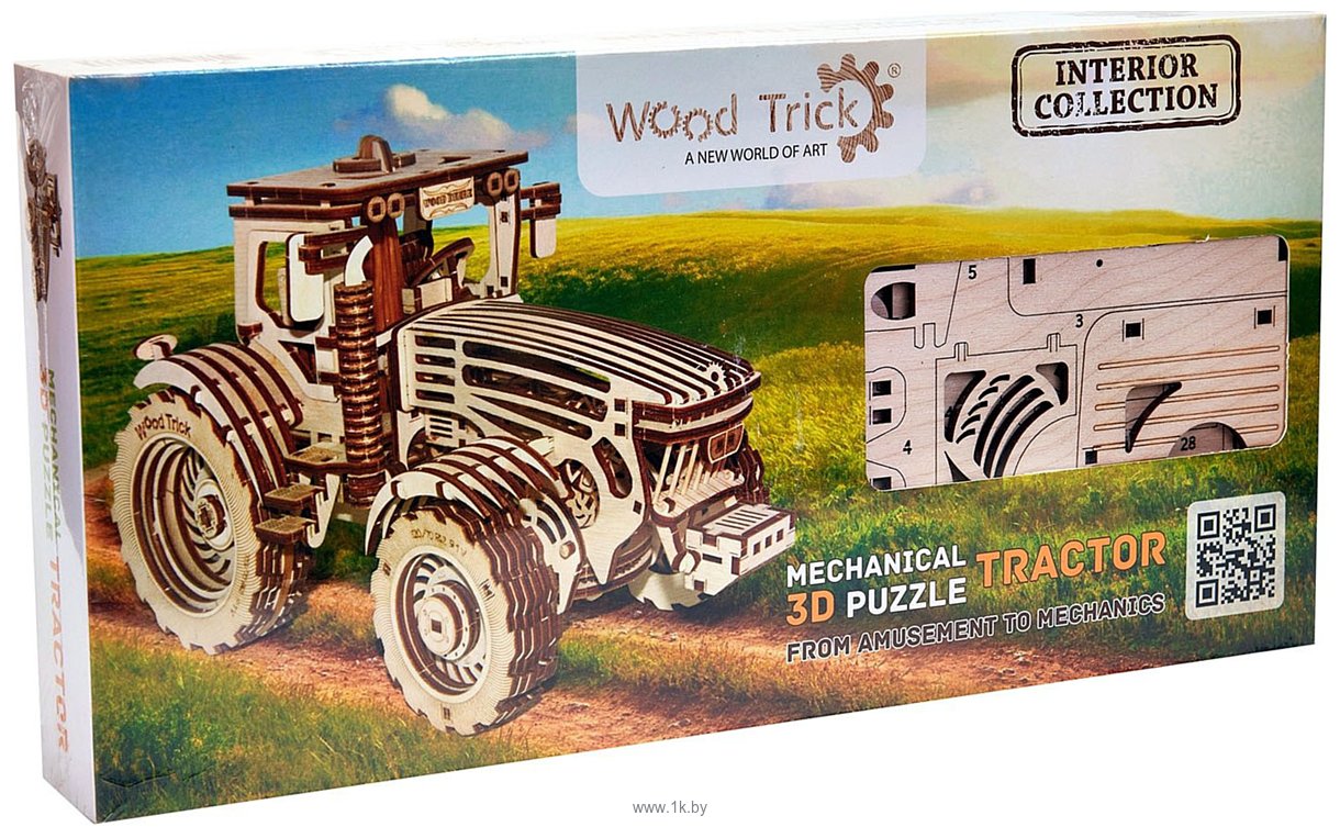Фотографии Wood Trick Трактор 1234-23