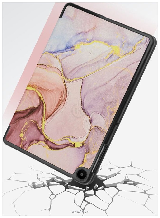 Фотографии JFK Smart Case для Huawei MatePad SE 10.4 (розовый мрамор)
