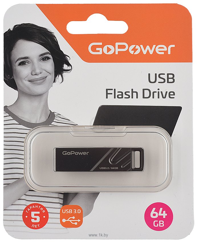 Фотографии GoPower Titan 64GB USB3.0 00-00027357