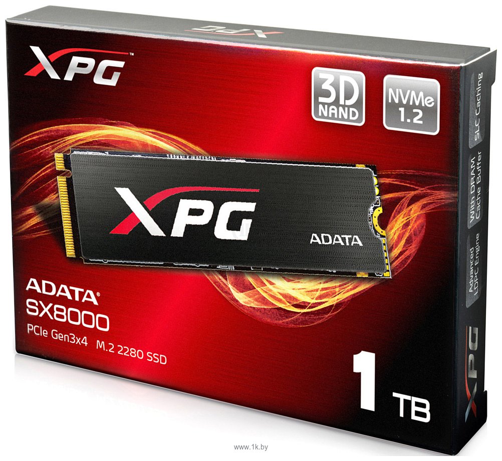 Фотографии ADATA XPG SX8000 1TB (ASX8000NPC-1TM-C)