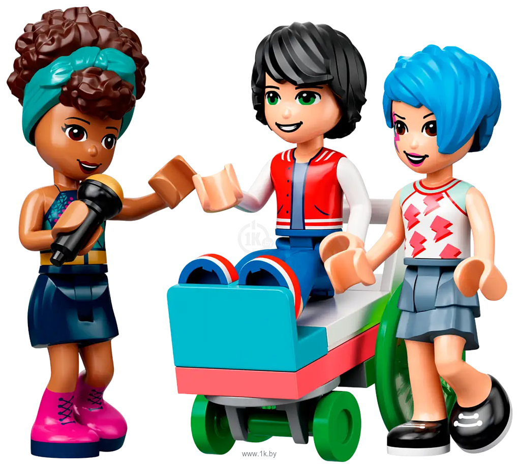 Фотографии LEGO Friends 41708 Диско-аркада для роллеров