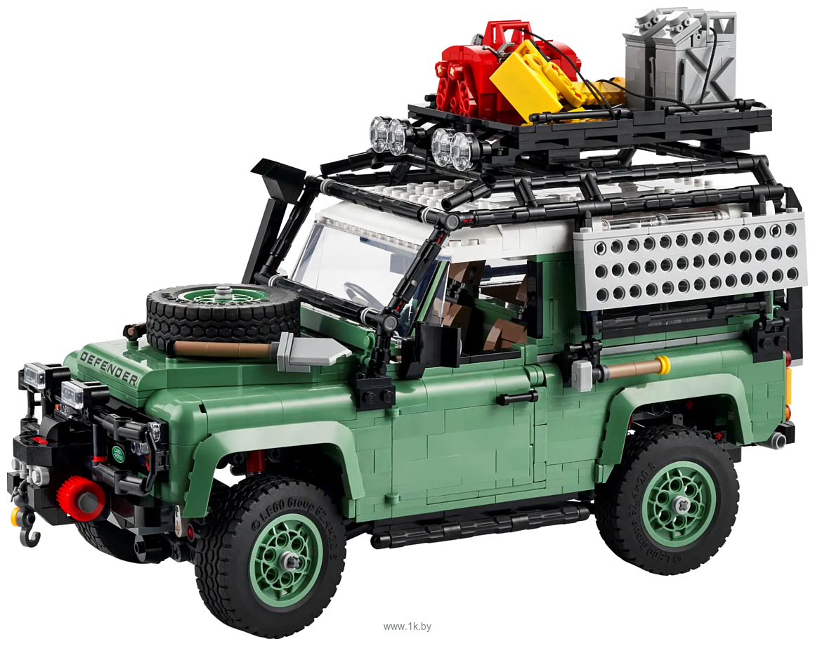 Фотографии LEGO Icons 10317 Внедорожник Land Rover Classic Defender 90